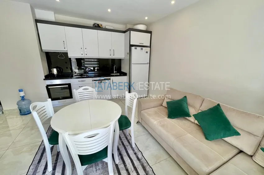 Purchase  Turnkey three-room apartment in the center of Alanya, just 5 minutes from Cleopatra Beach 6 