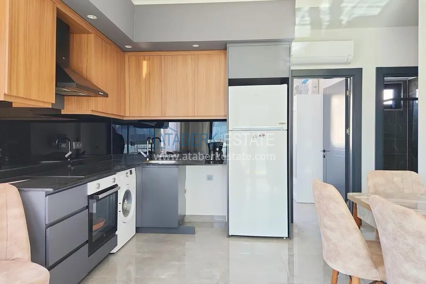 Purchase  1+1 apartment with furniture and a glazed balcony, Oba district — Alanya 6 