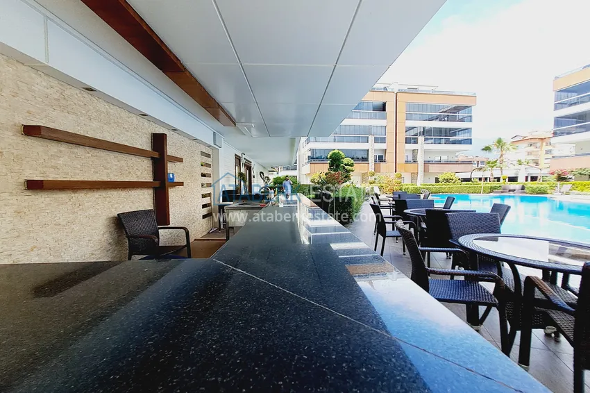 Property for a residence permit - Duplex penthouse with furniture in Alanya, Oba district 6 