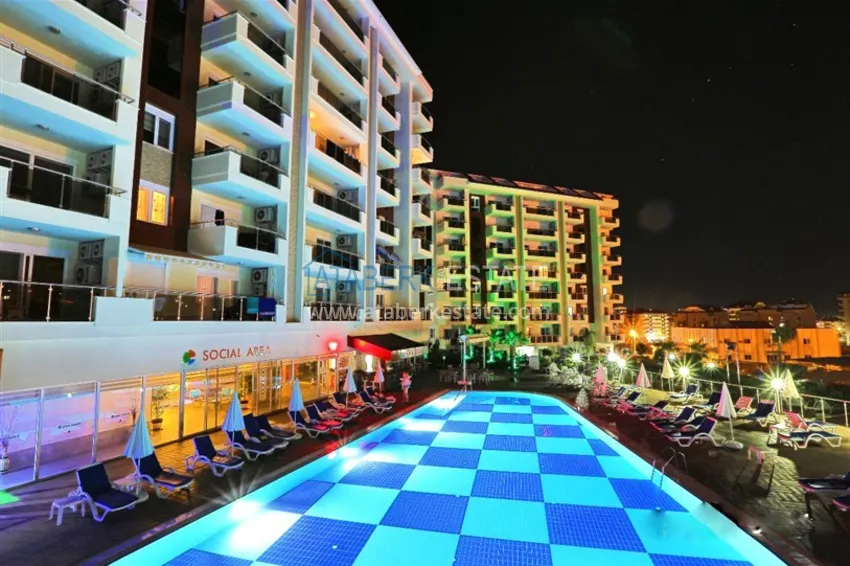 Furnished apartment in Avsallar in a comfortable residence  6 