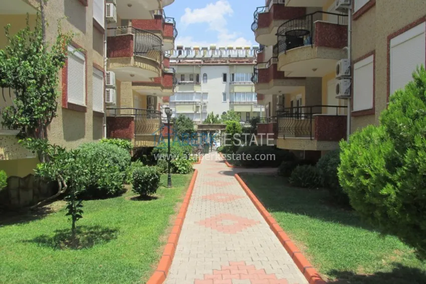 2+1 apartment with furniture and a glazed balcony just 300 meters from the sea, Oba district - Alanya 7 