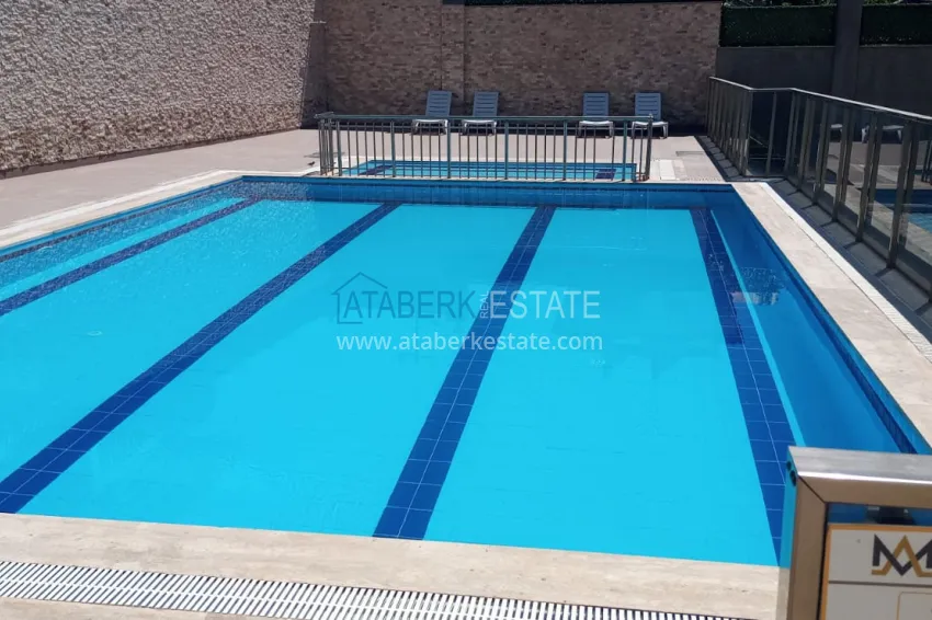 Two-bedroom apartment in a comfortable complex — Alanya, Oba district 7 
