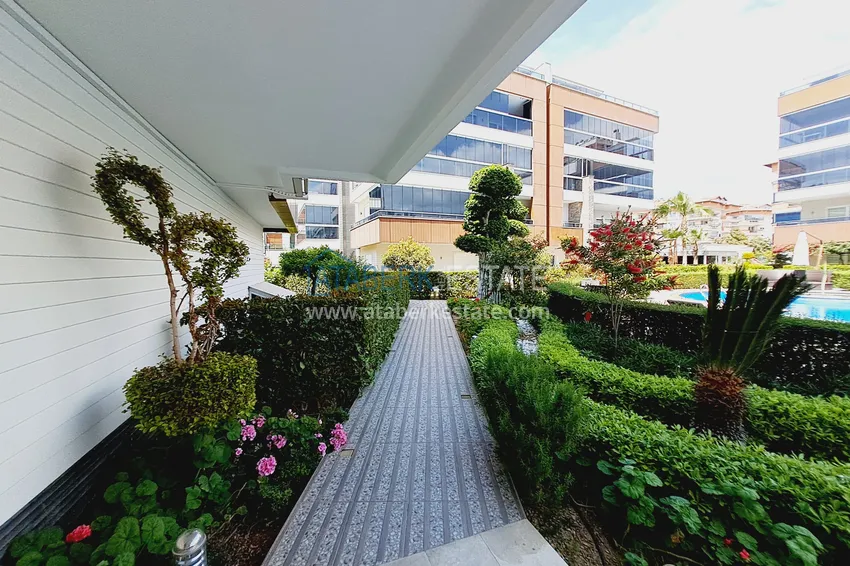 Property for a residence permit - Duplex penthouse with furniture in Alanya, Oba district 7 