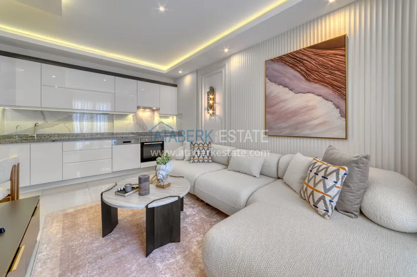 Purchase  Turnkey two-bedroom apartment in Mahmutlar in a modern complex 7 