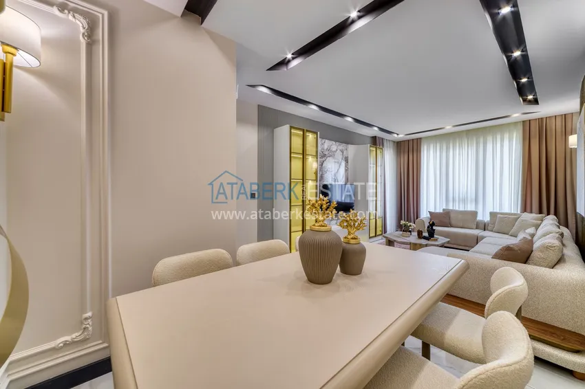 Purchase  An apartment with a designer interior and a separate kitchen in the center of Mahmutlar - Saturday Market District 8 