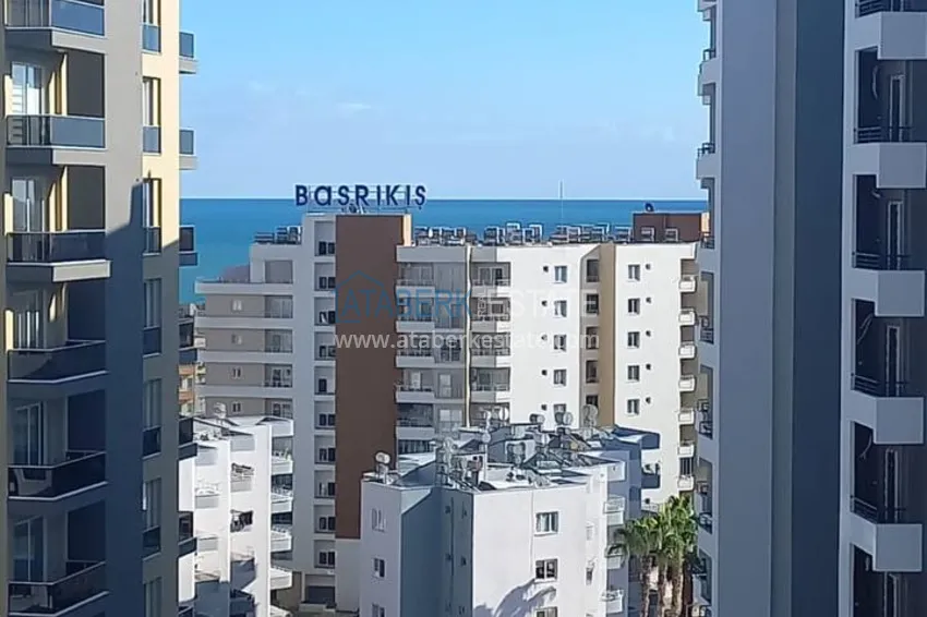 Purchase  New one bedroom apartment with sea view in Tomyuk, Mersin 7 