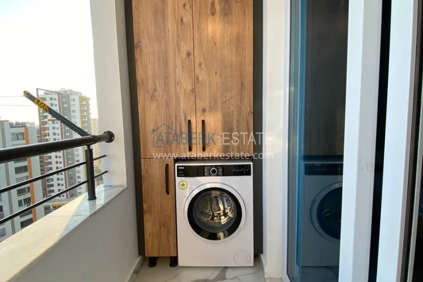 Purchase Furnished two-bedroom apartment with panoramic sea views in Soli district, Mersin 7 