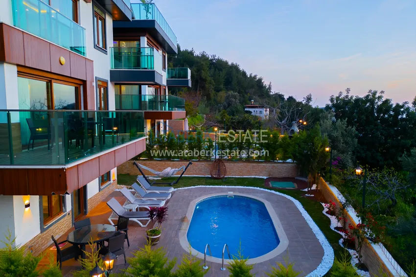 Turnkey villas in Alanya, suitable for citizenship and rent — Alanya, Bektash district 9 