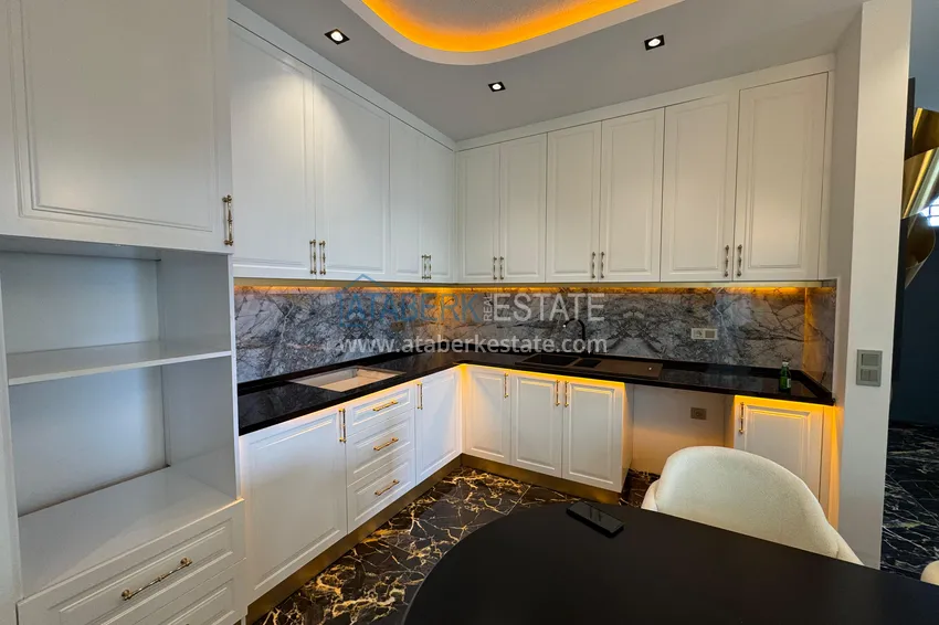 Purchase Real estate for citizenship! Detached luxury villa with stunning views in Kargicak 7