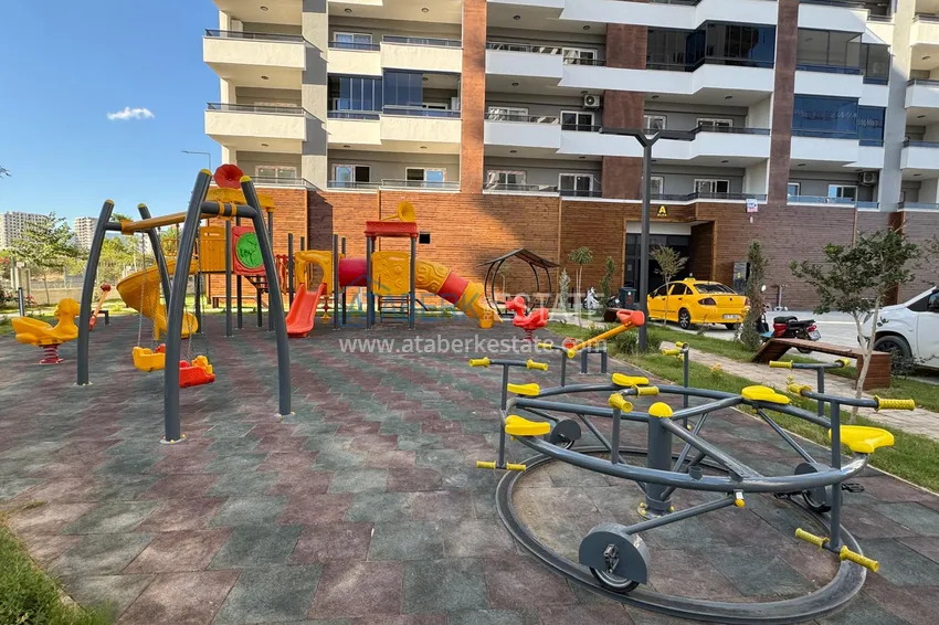 One bedroom apartment 75 m2 with sea view in Mersin, Arpaçbakhshish 7 