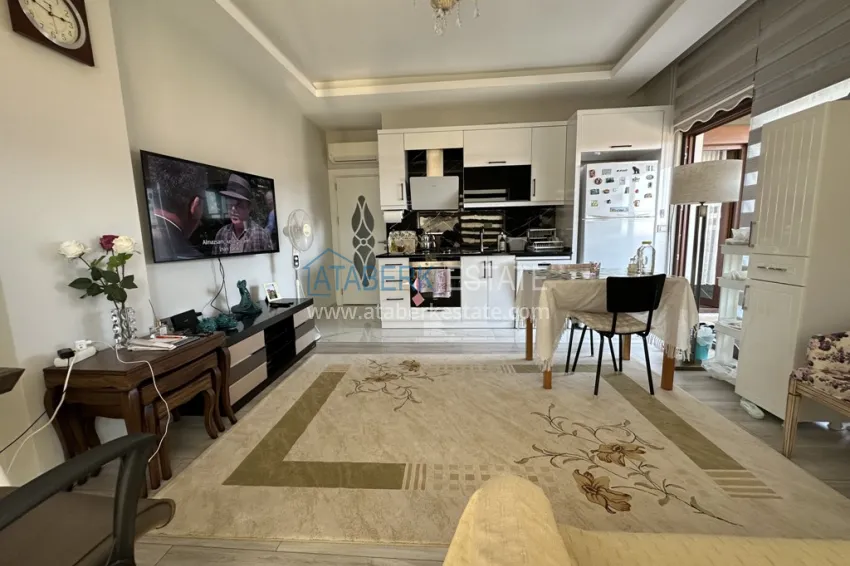 Purchase Two-bedroom apartment in a comfortable complex — Alanya, Oba district 7 