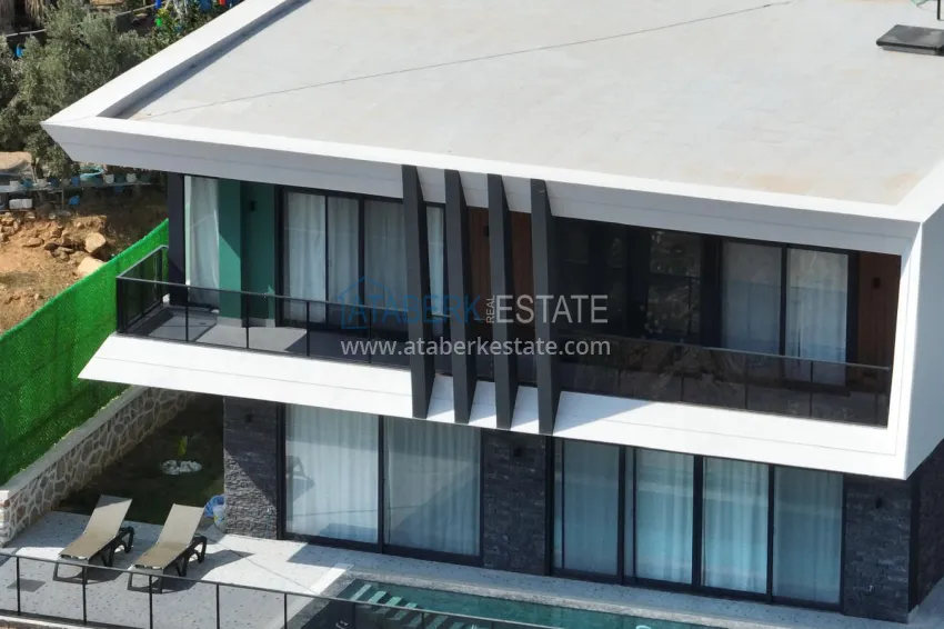 Modern two-level villas with views at prices from the developer in the Oba area 8 