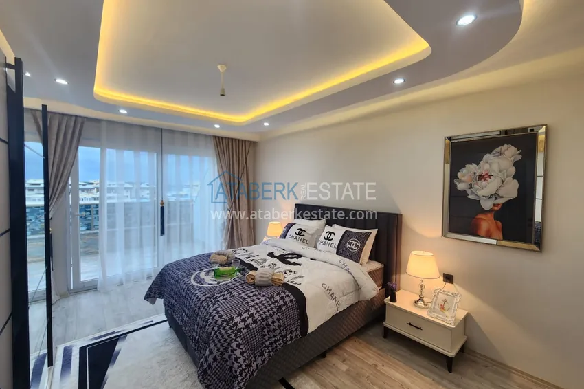 Purchase  Penthouse with luxury furniture in a modern complex — Alanya, Mahmutlar district 9 