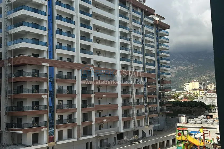 Purchase  Apartment 1+1 with furniture and mountain views in a complex with hotel infrastructure, Mahmutlar district — Alanya 7 