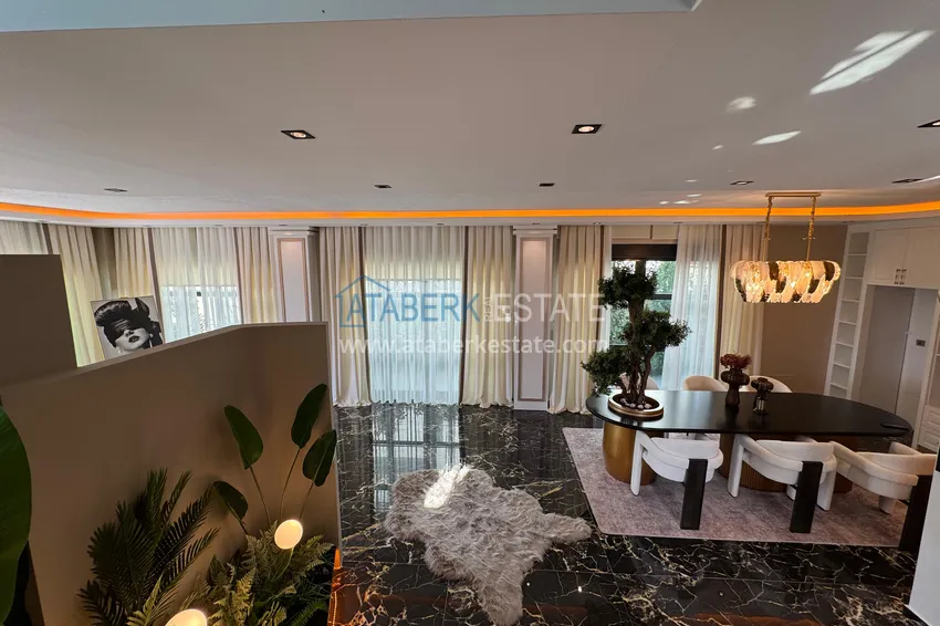 Purchase Real estate for citizenship! Detached luxury villa with stunning views in Kargicak 8