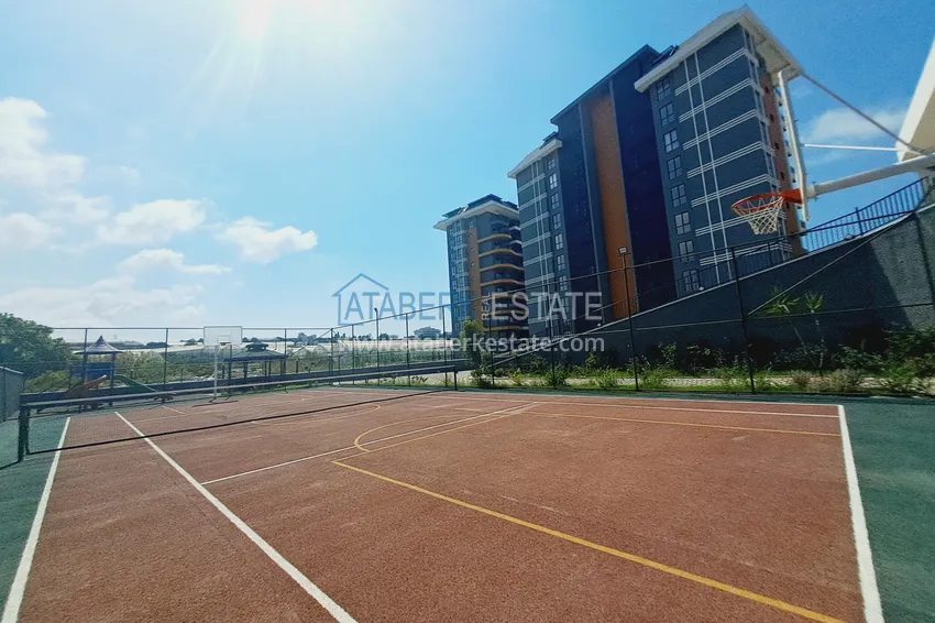 New buildings in Alanya! 1+1 apartment with partial sea view, Avsallar district — Alanya 9 