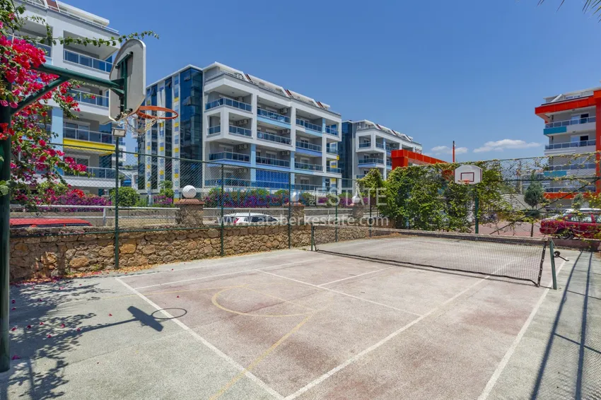 Duplex penthouse with sea view in an ultra-luxury complex, Alanya Kestel district 9