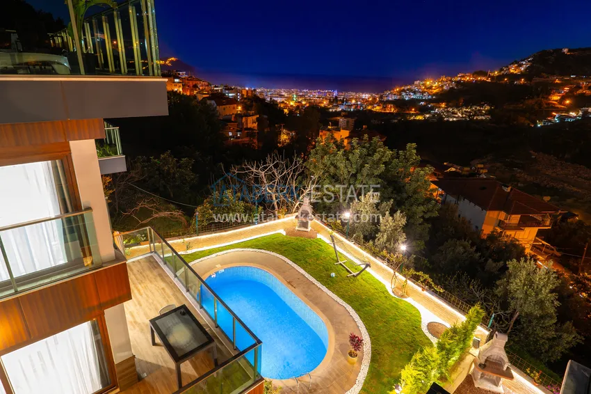 Turnkey villas in Alanya, suitable for citizenship and rent — Alanya, Bektash district 10 