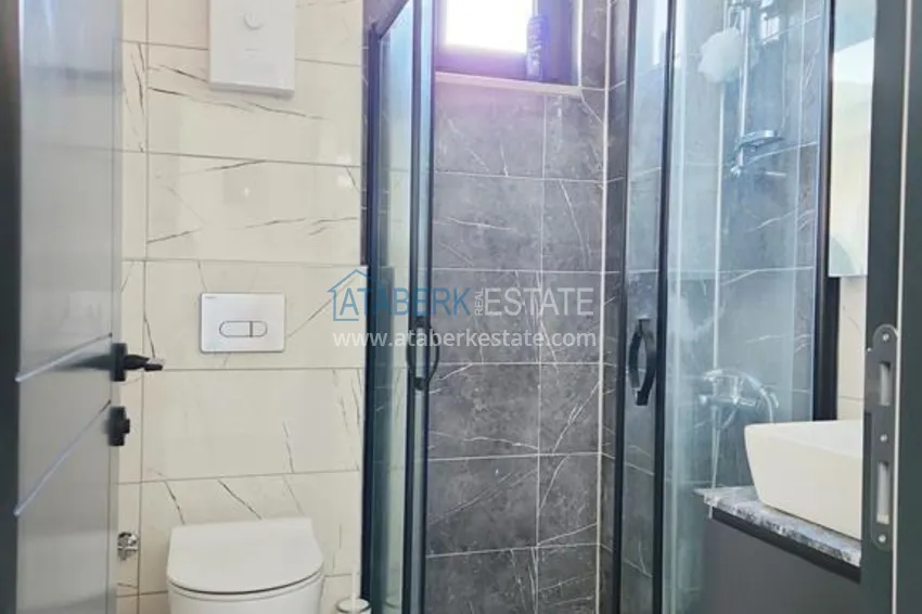 Purchase  1+1 apartment with furniture and a glazed balcony, Oba district — Alanya 8 