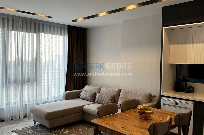 Purchase  Furnished 2+1 apartment in the center of Mahmutlar - Saturday Market District 8 
