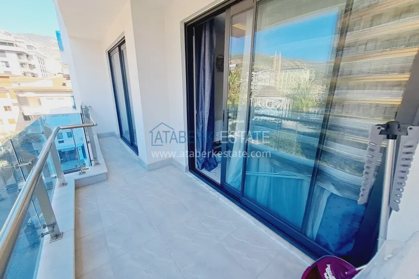 Purchase One bedroom apartment in the center of Alanya with furniture and access to a private beach 8