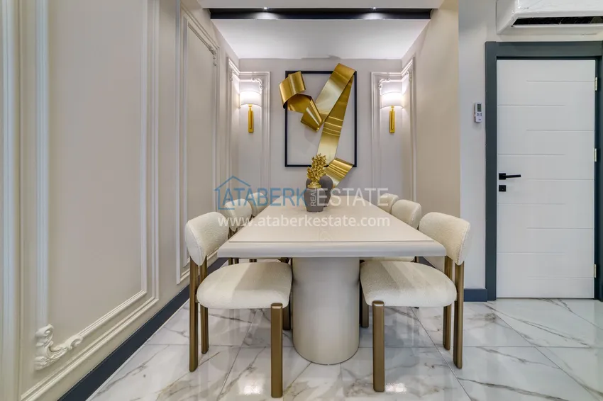 Purchase  An apartment with a designer interior and a separate kitchen in the center of Mahmutlar - Saturday Market District 9 