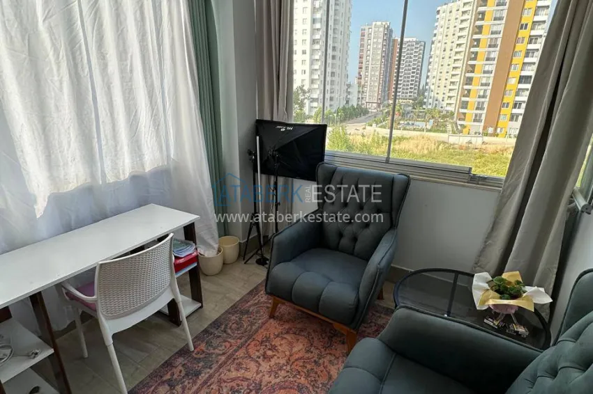 Purchase Linear four-room apartment with furniture in Teje district, Mersin 9 