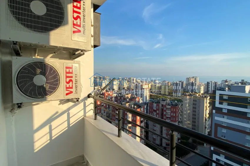 Purchase Furnished two-bedroom apartment with panoramic sea views in Soli district, Mersin 9 