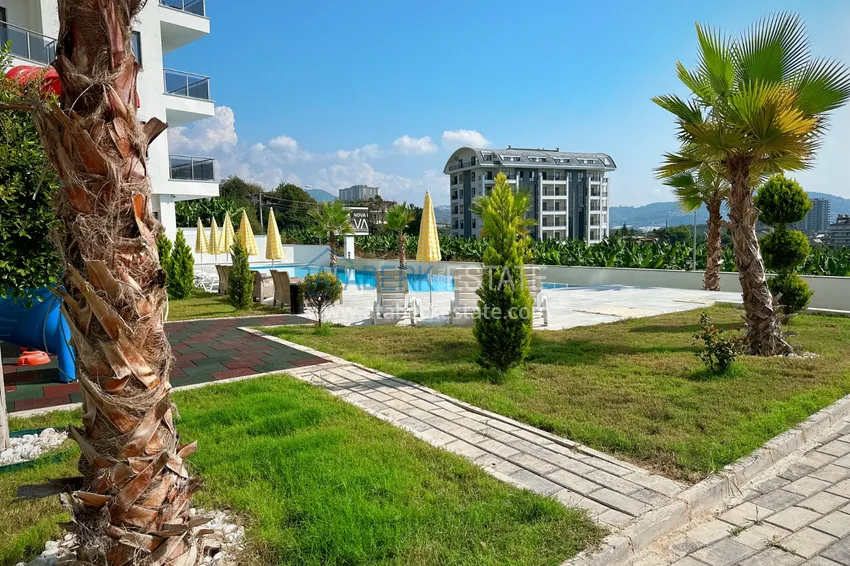 Apartment 1+1 with furniture and sea view, Mahmutlar district — Alanya 9 