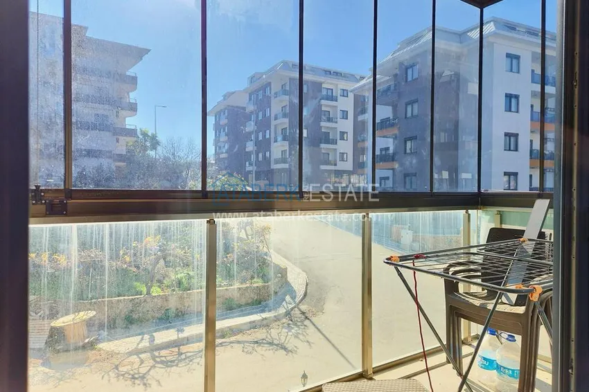 Purchase  1+1 apartment with furniture and a glazed balcony, Oba district — Alanya 9 