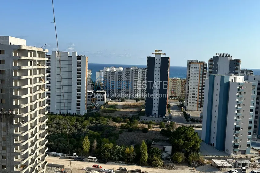 Purchase  1+1 apartment with sea view in Mersin — Arpachbakhshish, in a complex under completion 9 