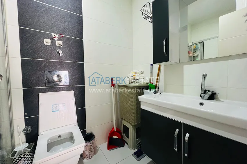 Purchase  One bedroom apartment in the center of Alanya, furnished. Suitable for a residence permit 10 