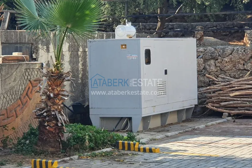 Turnkey three-room apartment with sea view in Tosmur district, Alanya 10 