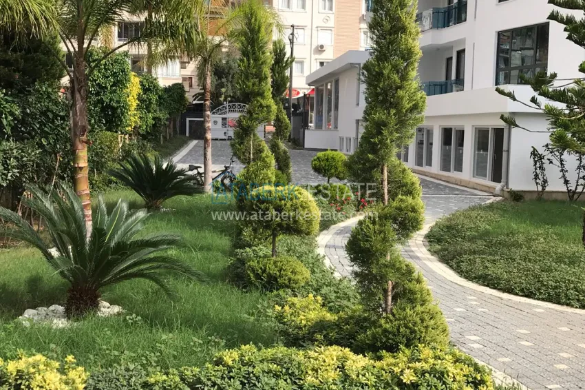 One bedroom apartment in the center of Alanya with furniture and access to a private beach 10