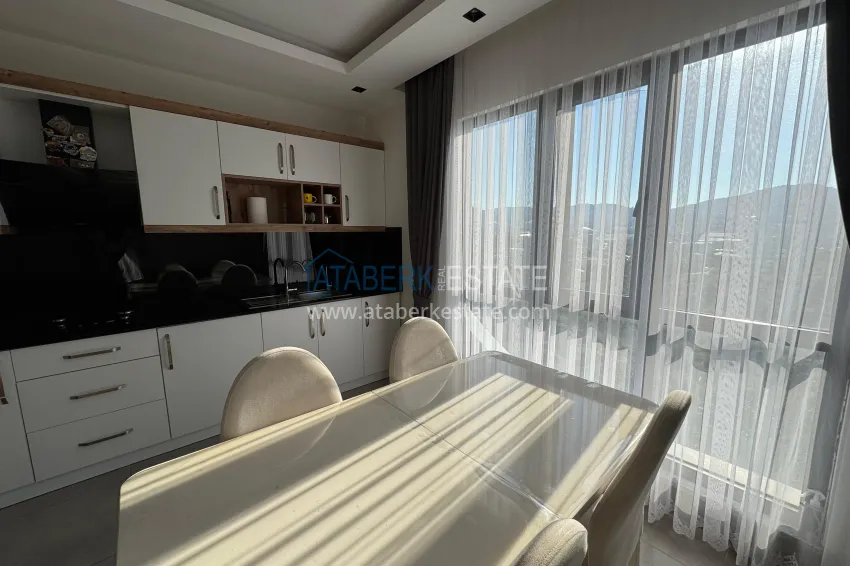 Purchase Furnished 2+1 apartment with sea and mountain views, Mahmutlar district — Alanya 9 
