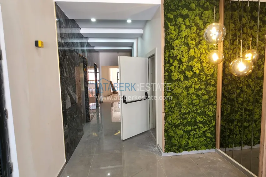 Penthouse with luxury furniture in a modern complex — Alanya, Mahmutlar district 9 