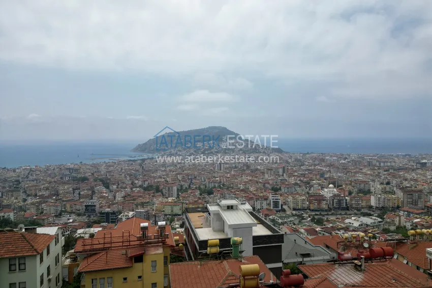 Purchase  Four-room linear apartment with separate kitchen in the center of Alanya — Hasbahce 9 