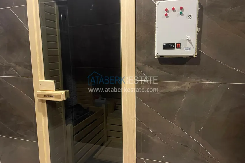 Furnished 1+1 apartment 300 meters from the sea, Mahmutlar district — Alanya 13 