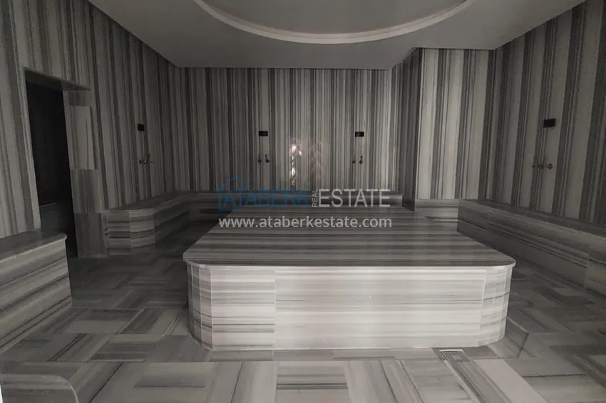 Urgent sale! Apartment from the owner with installments in a residential complex with hotel infrastructure - Payallar district, Alanya 26