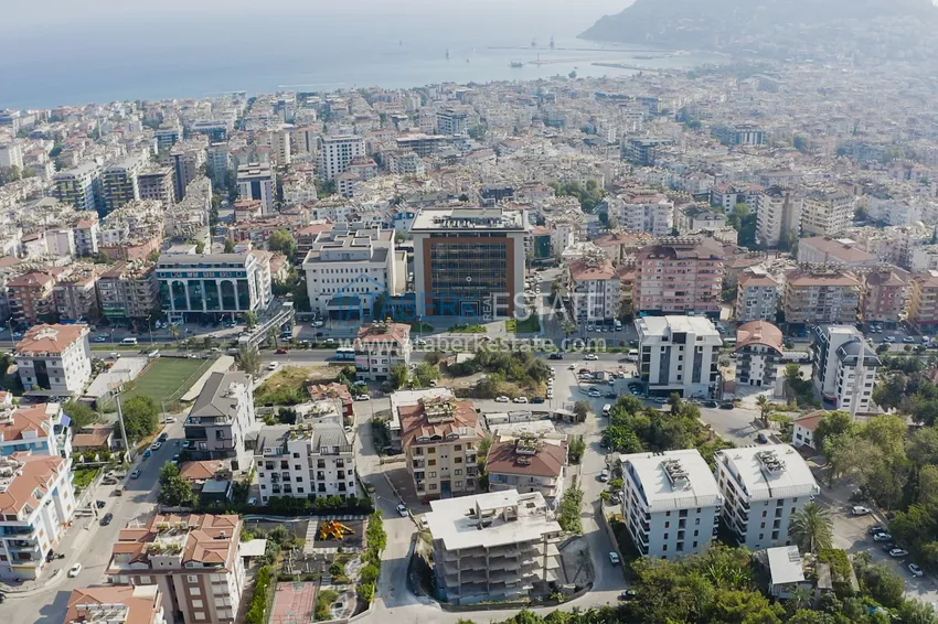 Comfort segment complex project under construction in the center of Alanya  2 