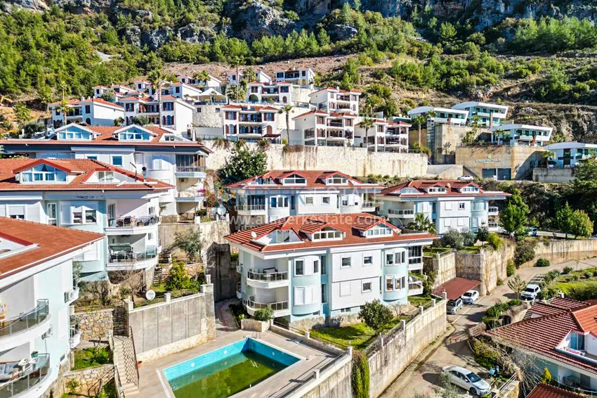 Spacious furnished duplex with views in the prestigious area of Alanya - Bektash 7 