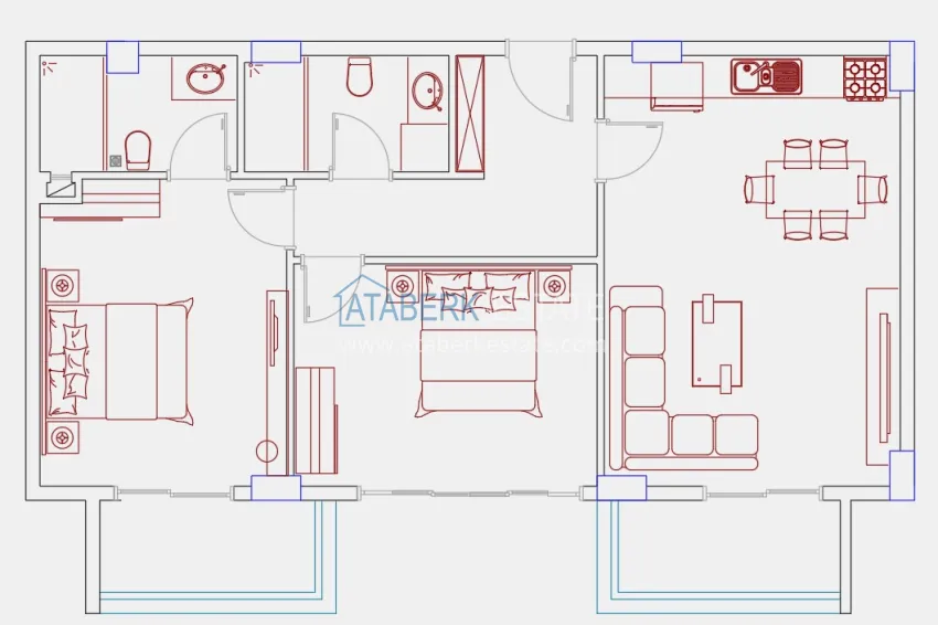 Buy cheap A new residential complex in Kargicak — comfort, prestige and an advantageous offer from an investor 8