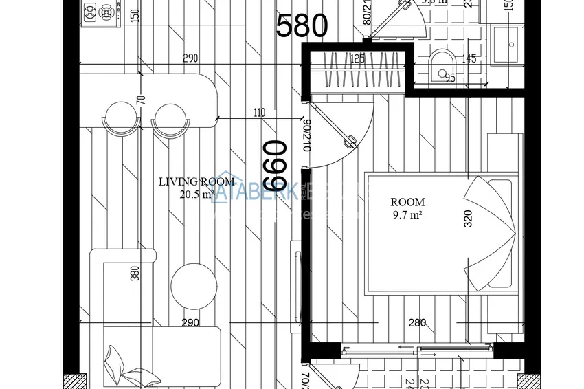 Buy cheap Urgent sale! 1+1 apartments with high-quality finishes in Antalya are a unique opportunity at a bargain price 1