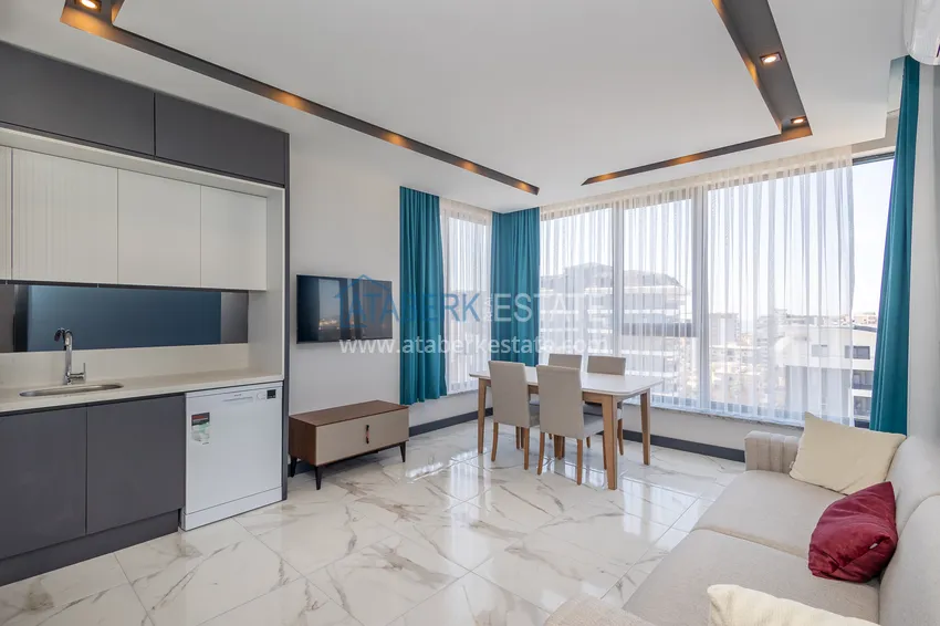 Purchase  Furnished two-bedroom apartment in the center of Mahmutlar, Saturday Market District 2 