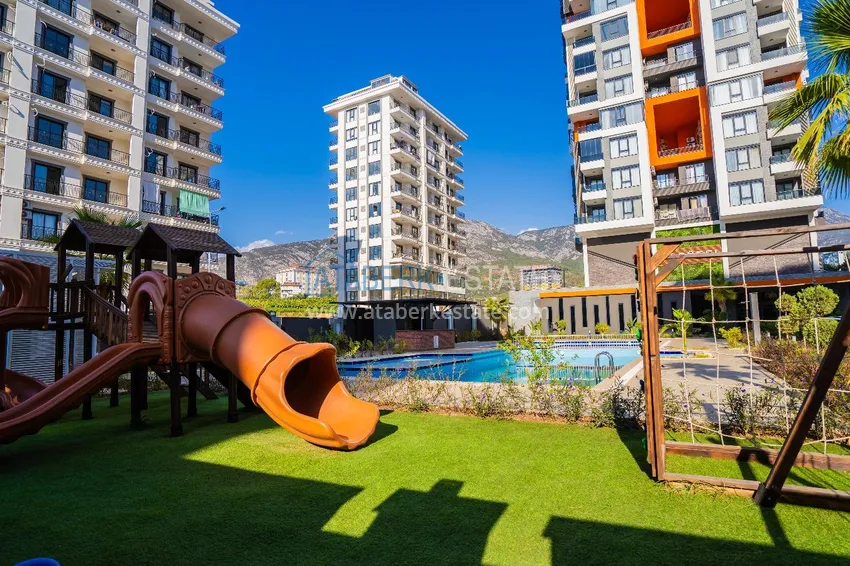 One bedroom apartment with new furniture in the center of Mahmutlar, Saturday Market District 11 