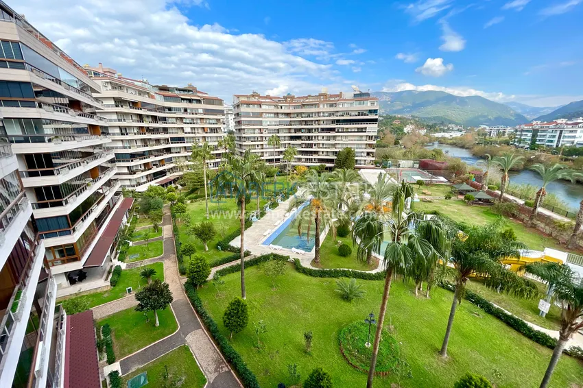 Purchase  Two-bedroom apartment for a residence permit in the Tosmur district - on the banks of a mountain river 250 meters from the sea 10 