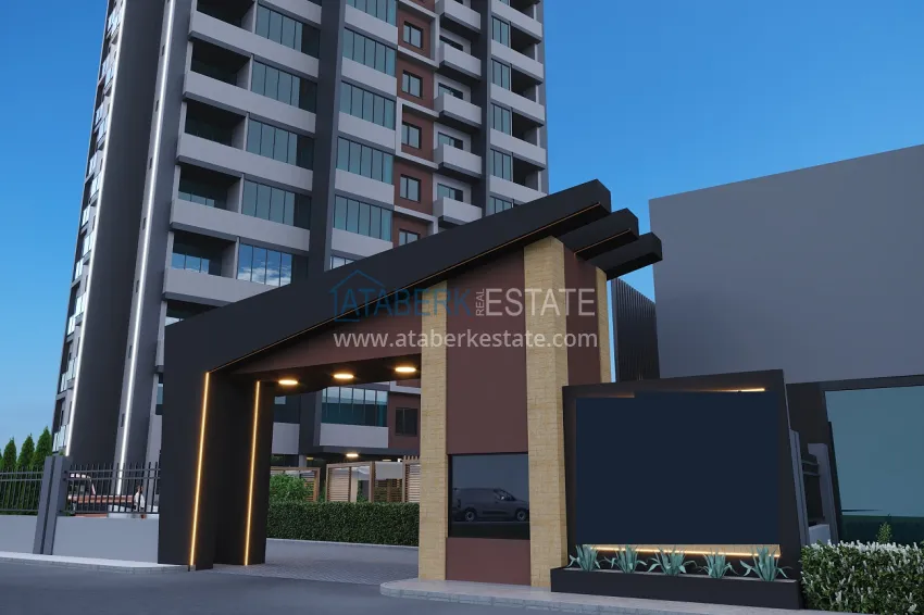 Investment property under construction in Mersin, Mezitli district 11 