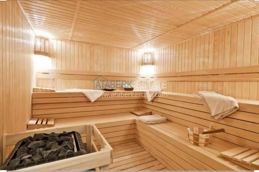 Furnished apartment with mountain views in the center of Alanya, near Cleopatra Beach. Real estate for a residence permit 10