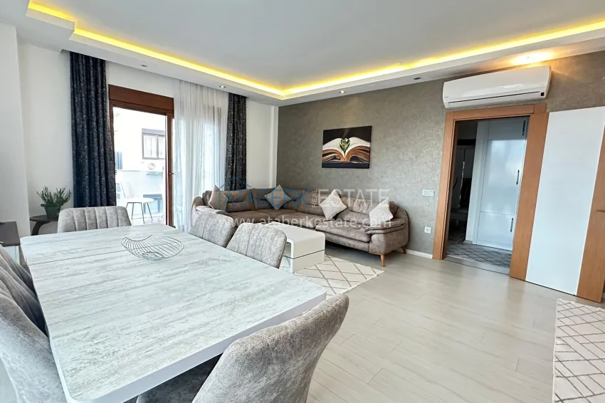 Purchase Furnished 2+1 apartment in a modern complex, Kestel district — Alanya 10