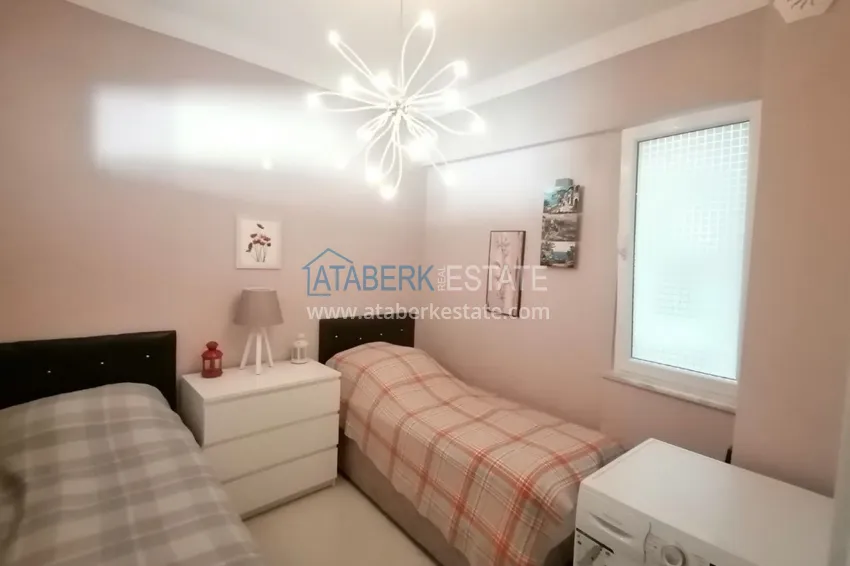 Purchase  Furnished three-room apartment in the center of Alanya — Damlatash district 11 